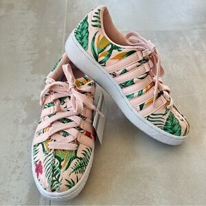 NWT K-Swiss Tropical Prints Crystal Pink Sneakers